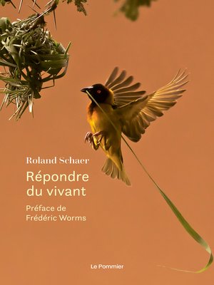 cover image of Répondre du vivant